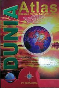 Image of Atlas Dunia Dilengkapi provinsi kalimantan utara