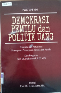 Image of Demokrasi Pemilu dan Politik Uang