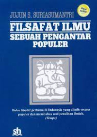 Image of Filsafat Ilmu (sebuah pengantar pepuler)