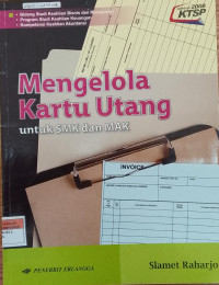 Image of Mengelola Kartu Utang  untuk SMK dan MAK