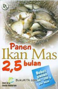 Image of panen Ikan Mas 2,5 bulan