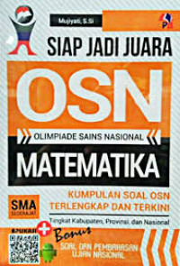 Image of Siap Jadi Juara OSN MATEMATIKA