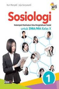Image of Sosiologi 1 Kelas X (Peminatan)