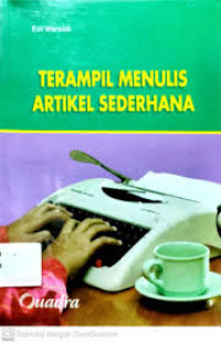 Image of Terampil Menulis Artikel Sederhana