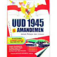 Image of UUD 1945 & Amandemen untuk pelajar dan umum